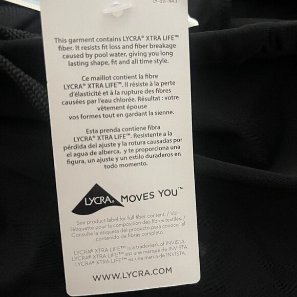 SPORTI Men's Solid Compression Jammer Swimsuit Black Sz 30 - Picture 7 of 7